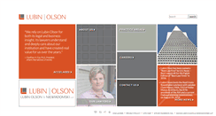 Desktop Screenshot of lubinolson.com